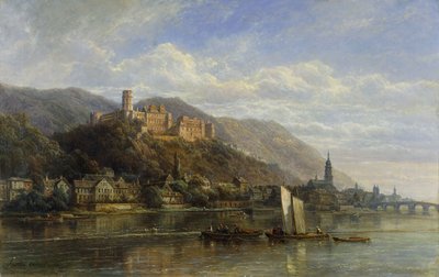 海德堡，1866年 作者 皮埃尔·贾斯汀·奥弗里
