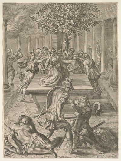 埃涅阿斯》，1658年。 作者 皮埃尔·隆巴特