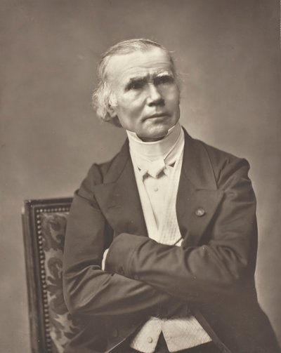 Alfred-Armand-Louis-Marie Velpeau 法国外科医生和解剖学家，1795-1867，约1867。 作者 皮埃尔·佩蒂特