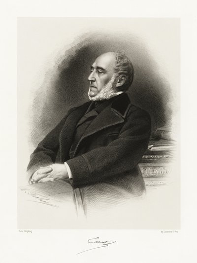 Lazare Hippolyte Carnot，1865-66 作者 Pierre Petit