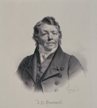 Johann Nepomuk Hummel（1778-1837） 作者 皮埃尔·罗奇·维格纳隆