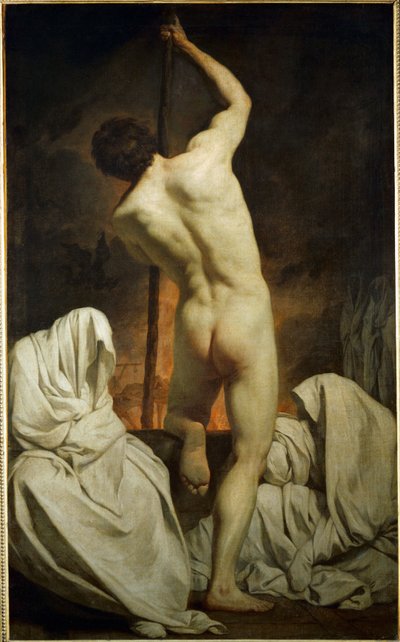Charon passant les ombres - Charon in the underworld ... 作者 皮埃尔·苏伯莱拉斯