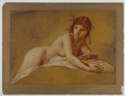 裸体卧姿 作者 Pierre Victor Galland