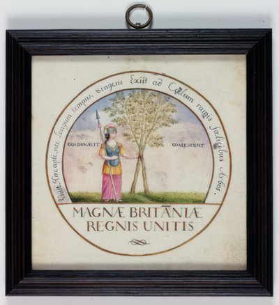 英格兰和苏格兰联盟的象征 作者 皮埃尔·维奥利耶