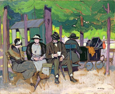 卢森堡花园，巴黎 作者 皮埃尔·德·贝莱