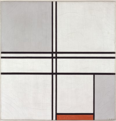组成 作者 Piet Mondrian
