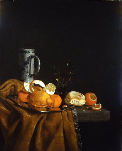 静物（布面油画） 作者 彼得 (1623-82) 詹森斯