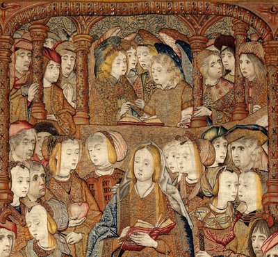 圣母凯旋》或《帕诺斯德奥罗》，约 1500-02 年（挂毯） 作者 Pieter (attr. to) Coecke van Aelst