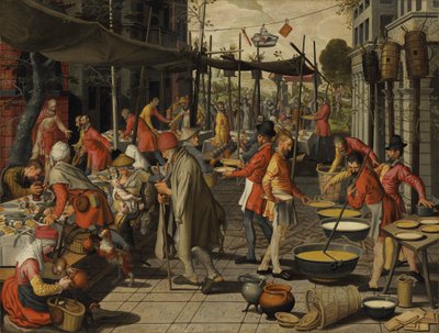 婚宴的比喻。 作者 彼得·埃森（Pieter Aertsen）