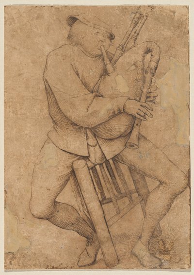 风笛手 作者 彼得·布鲁格（Pieter Bruegel）
