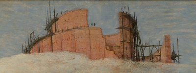 维也纳巴别塔的细节 作者 彼得·布鲁格（Pieter Brueghel）