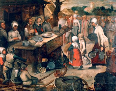 礼物的介绍，c1584-1638 作者 彼得·布鲁格（Pieter Brueghel）