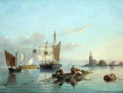 在荷兰的特克塞尔岛 作者 彼得·克里斯蒂安（Pieter Christiaan Cornelis Dommelshuizen）