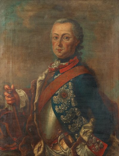普鲁士腓特烈二世的肖像17121786 作者 Pieter Frederik de la Croix