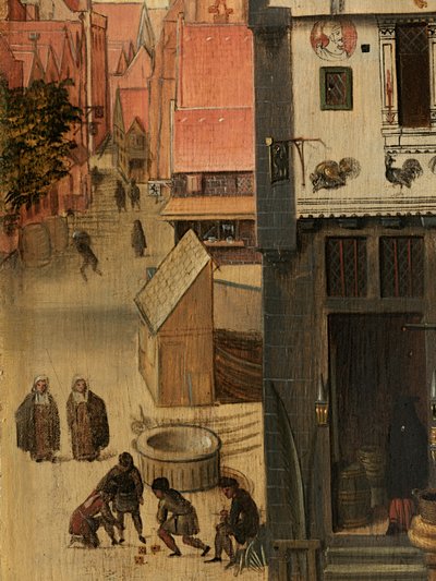 Jacquemyne Buuck 肖像细节 作者 彼得·詹斯（Pieter Jansz）。普尔布斯