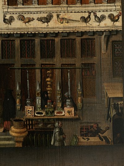 杰奎米恩·布克 (Jacquemyne Buuck) 肖像细节 作者 彼得·詹斯（Pieter Jansz）。普尔布斯
