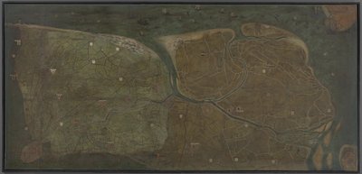 布鲁日地图 免费 作者 彼得·詹斯（Pieter Jansz）。普尔布斯
