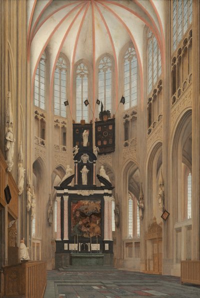 圣约翰大教堂 作者 Pieter Jansz Saenredam