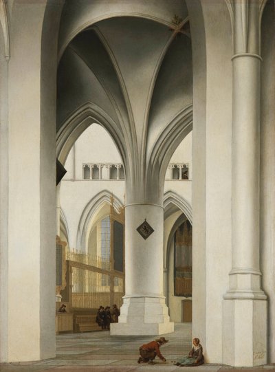 ""Vue du choeur de l