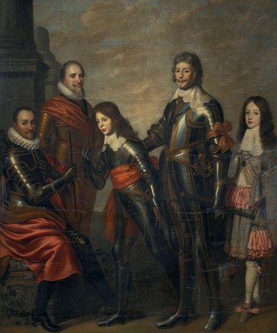 奥兰治王子四代：威廉一世，约 1660-1662 年（布面油画） 作者 彼得·纳森