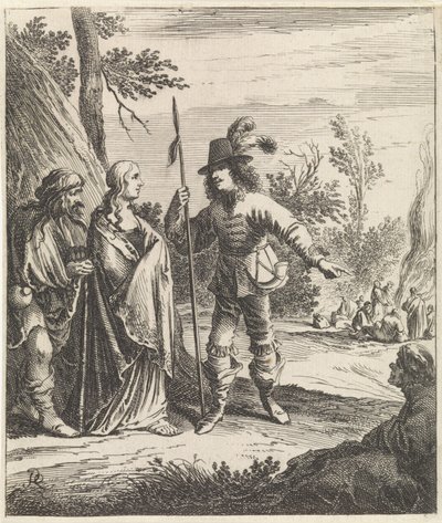 康斯坦茨与唐-扬对话 作者 Nicolaes van Ravesteyn (可能)