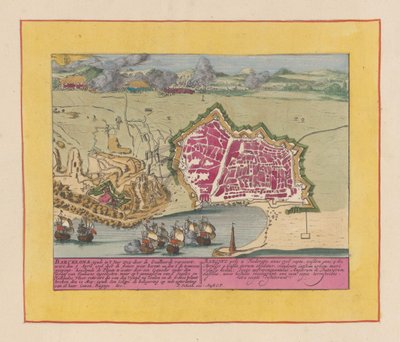 巴塞罗那之围，1706 年
巴塞罗那，1705 年 1 月（......）（物品上的标题）
战争剧场，从国王查尔斯二世（King Charles II.直到国王查理三世。由 IX.大象画布上的历史人物，如战役、贝勒、... 作者 荷兰和西弗里斯兰州