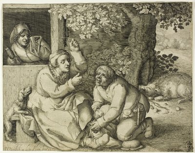 婚姻纷争的寓意 作者 Pieter Serwouters