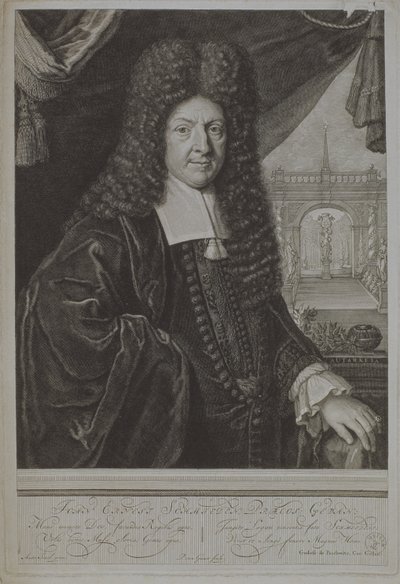 Jan Ernest Schmieden（1626-1707）1707 作者 彼得·史蒂文斯·范·甘斯特