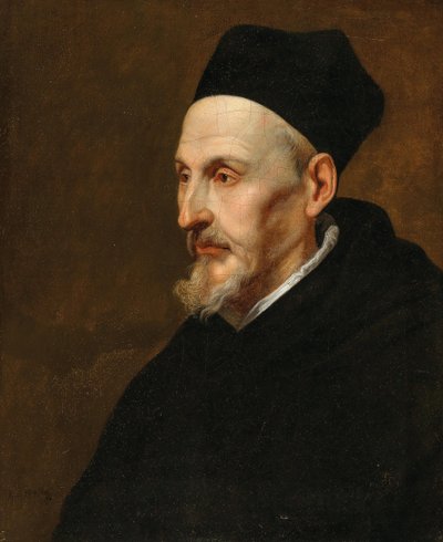 Anthonius Triest 1576-1657的肖像，布鲁日和根特的主教，1650年。 作者 彼得·蒂斯