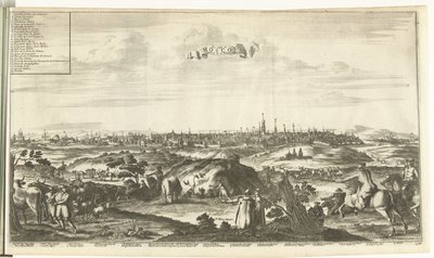 莫斯科风景，1726年 作者 彼得·范德阿