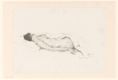 裸体躺卧 作者 彼得·威廉·范巴尔塞尔