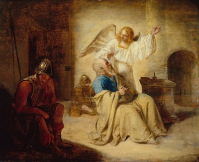 圣彼得获释出狱 作者 彼得·霍克（Pieter de Hooch）