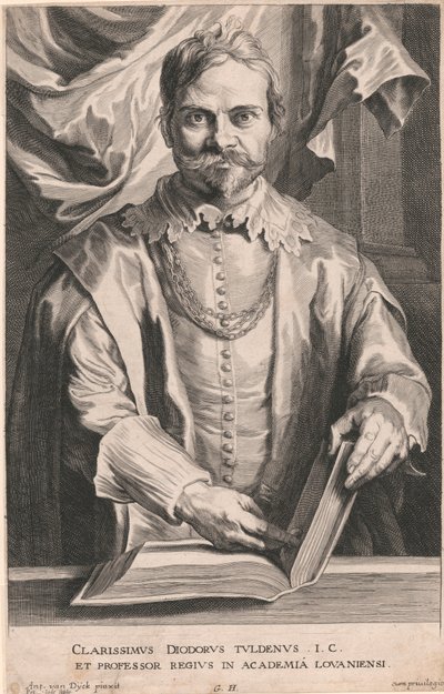 Clarissimus Diodorus Tuldenus I.C., et Professor Regius in Academia Louaniensi 作者 彼得·乔德