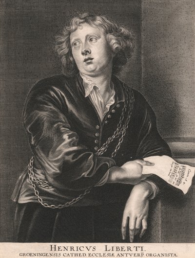 Henricus Liberti，格罗宁根大教堂。 安特卫普教堂 管风琴师 作者 彼得·乔德
