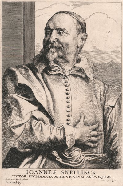 Joannes Snellincx，安特卫普人物画家 作者 彼得·乔德