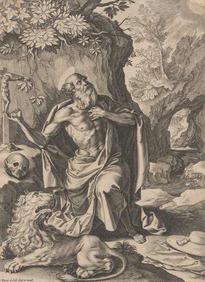 Saint Jerome,.n.d.,n.d. 作者 彼得·乔德