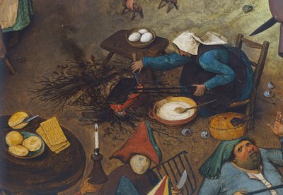 狂欢节和大斋节之间的斗争 作者 彼得·布鲁格（Pieter Bruegel）
