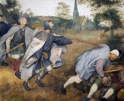 盲人带领盲人 作者 彼得·布鲁格（Pieter Bruegel）
