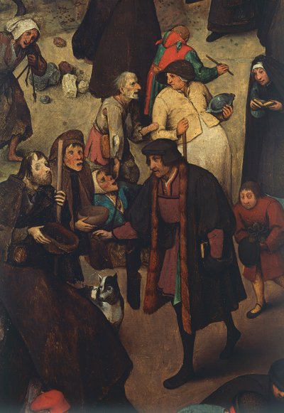 狂欢节和大斋节之间的斗争 作者 彼得·布鲁格（Pieter Bruegel）