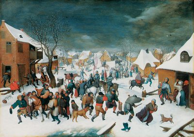 1605年的无辜者惨案 作者 彼得·布鲁格（Pieter Brueghel）