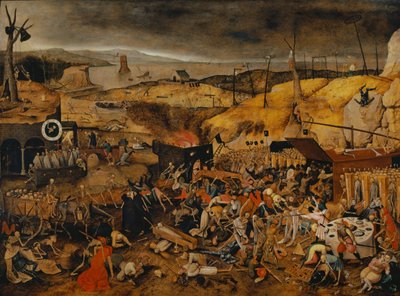 死亡的胜利，c.1608 作者 彼得·布鲁格（Pieter Brueghel）