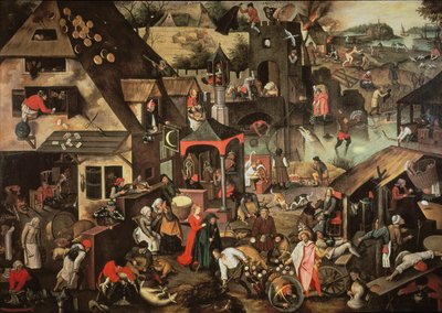 图片不明 作者 彼得·布鲁格（Pieter Brueghel）
