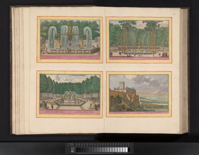 巴塞罗那城市地图，1706 年
巴塞罗那城和朱伊山城堡以及法国军队入口的平面图（......）（标题标在实物上） 作者 彼得·范·考尔 (II)