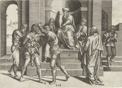 施洗约翰被俘 作者 安德里亚·德尔·萨托（Andrea del Sarto）