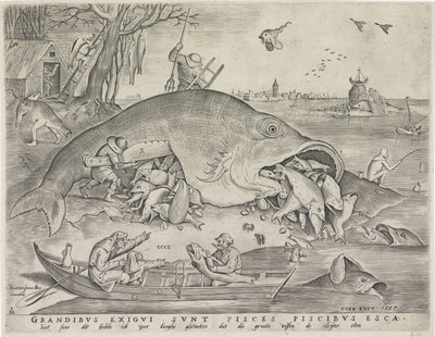 大鱼吃小鱼 作者 Jheronimus Bosch（拒绝归属）