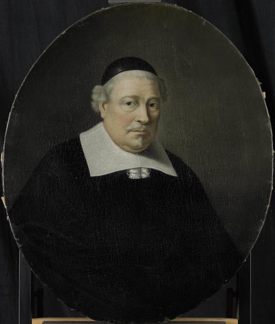 1649 年当选的荷兰东印度公司鹿特丹商会董事 Cornelis de Koningh 的肖像 作者 彼得·范·德·维尔夫