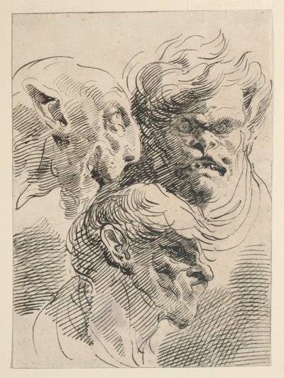 怪诞头像 作者 Pietro Antonio Novelli