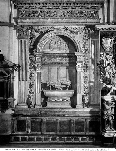 安东尼奥·罗塞利纪念碑（大理石） 作者 彼得罗·伦巴多（Pietro Lombardo）