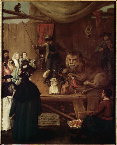 La cabane du lion - Il casotto del leone 作者 彼得·隆吉（Pietro Longhi）