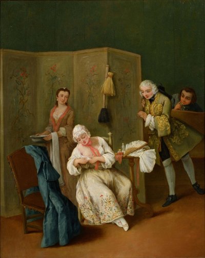 卑鄙的绅士 作者 彼得·隆吉（Pietro Longhi）